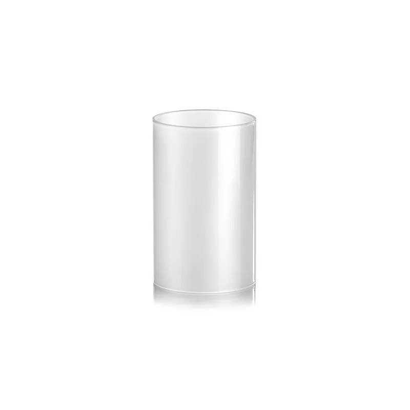 Elegant Wind Light - Borosilicate Glass - Satined Finish - Diam. 9 cm x Ht 14.5 cm - Set of 6 - Zieher
