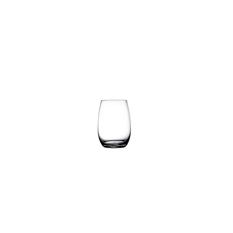 Elegant Glass Vessel - Diam. 7.5 cm - Ht 10.5 cm - Capacity 0.32L - Set of 6