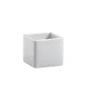 Elegant White Porcelain Small Bowl - 4.9 x 4.9 x 4.5 cm - 0.05L - Set of Four