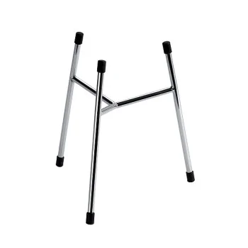 Elegant Buffet Stand - 18/10 Stainless Steel - Polished - H20 cm