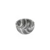 Elegant Marble Bowl - Polished Finish - Diam. 20.5 cm - Ht 10 cm