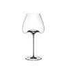 Elegant Balanced Vase - Crystalline Wine Glass - Diam. 12 cm x Ht 25 cm - Set of Two