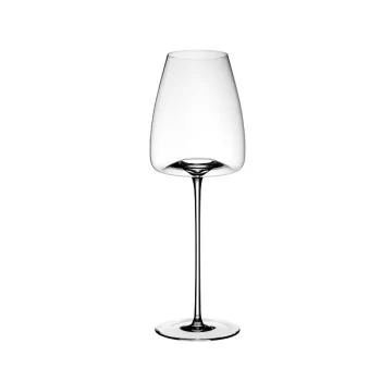 Elegant Straight Vase - Crystalline Wine Glass - Diam. 9 cm Ht 27 cm