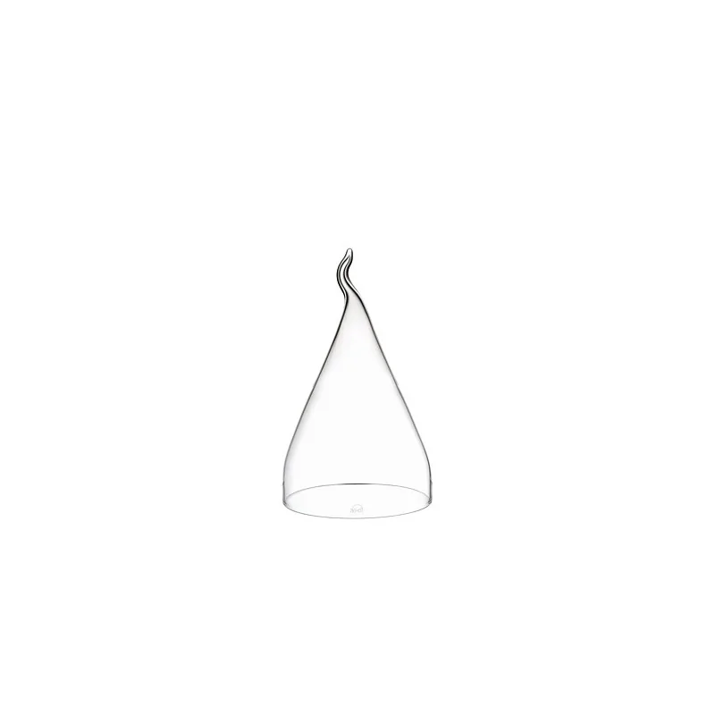 Elegant Borosilicate Glass Cloche - Diam. 30 cm - Ht 48-51 cm