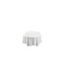 Elegant White China Plateau Plate Dresscoat - 9 cm Diam. x 4.5 cm Ht - 0.1L Capacity - 12 Piece Set