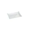 Elegant Dark Grey Glass Tray - Dimensions: 31 x 21 x 3.5 cm