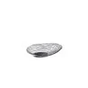 Elegant Dark Grey Plate - Glass - Diam. 20 cm - Ht 2.5/4.5 cm - Pack of 6