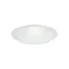 Elegant Glass Plate Set - Satined Finish - Diam. 25 cm - 6 Pieces
