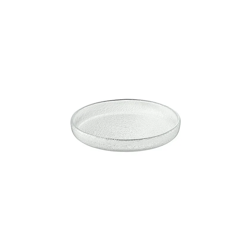 Elegant Structured Glass Coupe Plate Set - Premium - 6 Pieces - Diam. 21.5 cm Elegant Structured Glass Coupe Plate Set - Premium - 6 Pieces - Diam. 21.5 cm