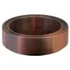 Elegant Walnut Solid Stackable Bowl - Oil-Finished - Diam. 29 cm - Ht 8.5 cm