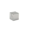 Elegant Stainless Steel Card Holder Mirror Polished- Dimensions: 2.5 x 2.5 x 2.5 cm