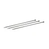 Elegant 18/10 Stainless Steel Polished Extension Table - L60 cm - 3-Piece Set