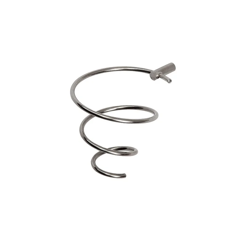Elegant 18/10 Stainless Steel Spiral Support - Polished Finish - Diam. 4.5mm / 2 cm - Pack of 10 Elegant 18/10 Stainless Steel Spiral Support - Polished Finish - Diam. 4.5mm / 2 cm - Pack of 10