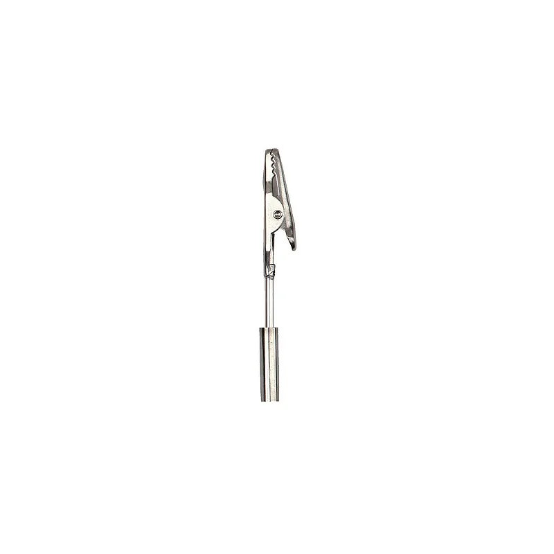 Elegant Polished 18/10 Stainless Steel Spring Clip Support - L7 cm - 10-Piece Set Elegant Polished 18/10 Stainless Steel Spring Clip Support - L7 cm - 10-Piece Set