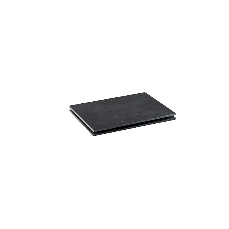 Elegant Slate Skewer Plate - Double Layer - Unsealed Dimensions: 35 x 25 x 2.6 cm