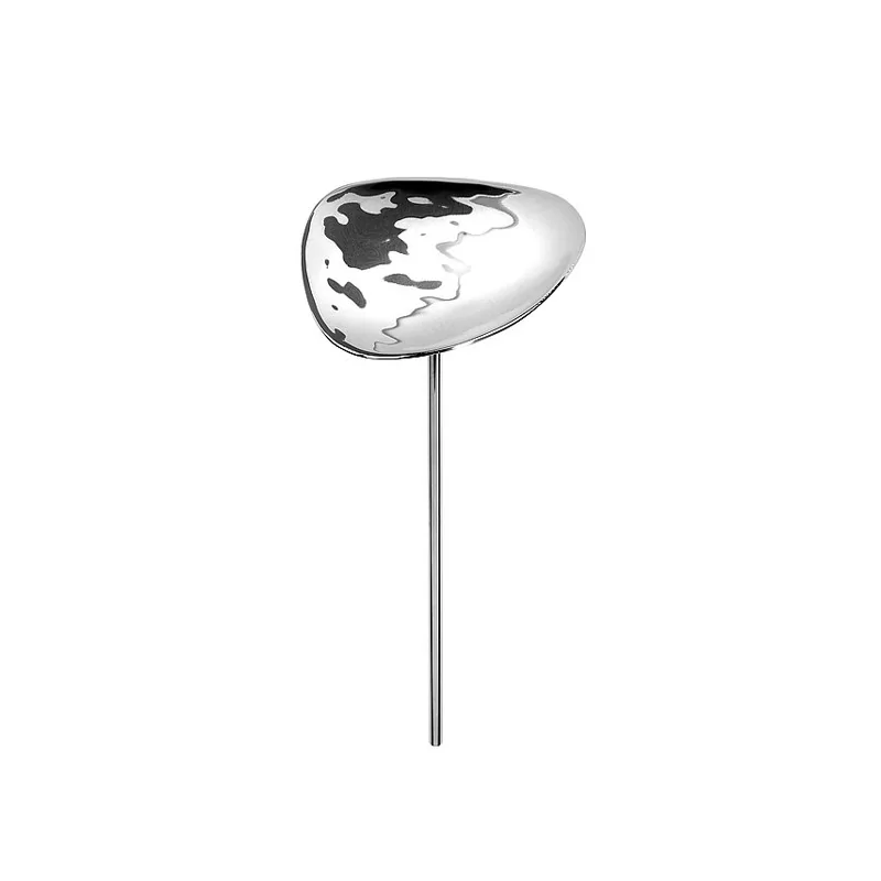 Elegant Hammered 18/10 Stainless Steel Miniature Plate - Ht 23 cm Elegant Hammered 18/10 Stainless Steel Miniature Plate - Ht 23 cm