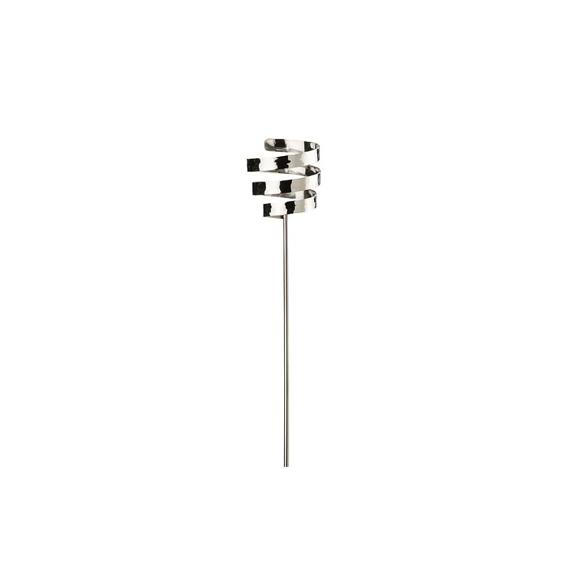Elegant Holder Coil - 18/10 Stainless Steel - Hammered Finish - H30 cm Elegant Holder Coil - 18/10 Stainless Steel - Hammered Finish - H30 cm