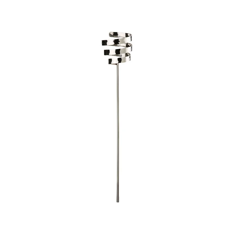 Elegant Holder Coil - 18/10 Stainless Steel - Hammered Finish - H35 cm Elegant Holder Coil - 18/10 Stainless Steel - Hammered Finish - H35 cm