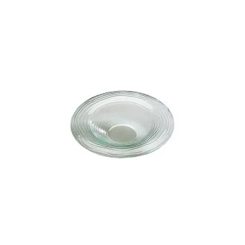 Elegant Glass Bowl - Clear - Wide Rim - Diam. 35 cm - Ht 6 cm