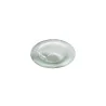 Elegant Glass Bowl - Clear - Wide Rim - Diam. 35 cm - Ht 6 cm