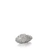 Elegant Pewter Alloy Reef Bowl/Basket - 32 x 13 cm (H13 cm)