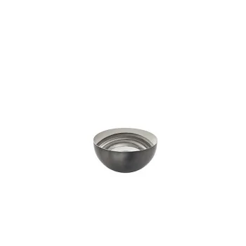 Elegant Bowl - 18/10 Stainless Steel - Anthracite Finish - Diam. 12.5 cm - Ht 6 cm