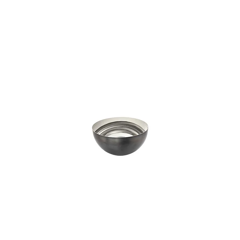 Elegant Bowl - 18/10 Stainless Steel - Anthracite Finish - Diam. 15 cm - Ht 7 cm