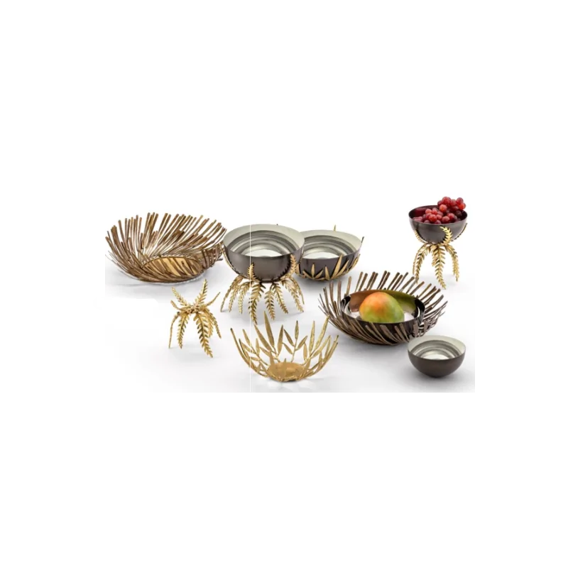 Elegant Bowl - 18/10 Stainless Steel - Anthracite Finish - Diam. 15 cm - Ht 7 cm
