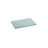 Elegant Tempered Glass Buffet Platter - 50 x 42 x 1 cm - Clear & Premium