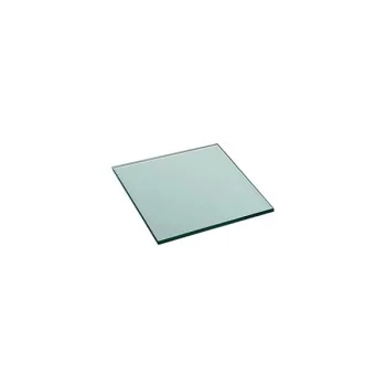 Elegant Tempered Glass Buffet Platter - 34 x 34 x 1 cm