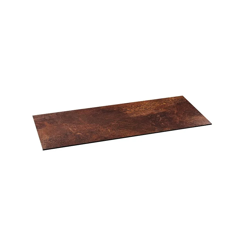 Elegant Buffet Platter Industry 2.0 - Laminated Plastic - Rusted Aesthetic - 95.4 x 39 x 0.8 cm