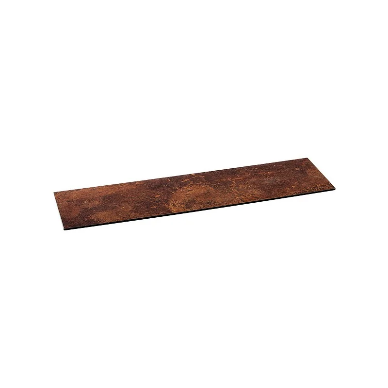 Elegant Buffet Platter Industry 2.0 - Laminated Plastic - Rusted Aesthetic - 80 x 21 x 0.8 cm