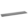 Elegant Buffet Platter - Dark Grey Laminated Plastic - 102 x 21 x 0.8 cm