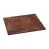 Elegant Buffet Platter Industry 2.0 - Laminated Plastic - Rusted Aesthetic - 34 x 34 x 0.8 cm