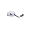 Elegant Remote Control - White/Grey Plastic - 8.5 x 5.2 x 2.8 cm
