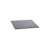 Elegant Buffet Platter - Dark Grey Laminated Plastic - 50 x 50 x 0.8 cm