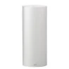 Elegant Tube Light - Satinated White Acrylic - Diam. 15 cm - Ht 36 cm - Set of Three