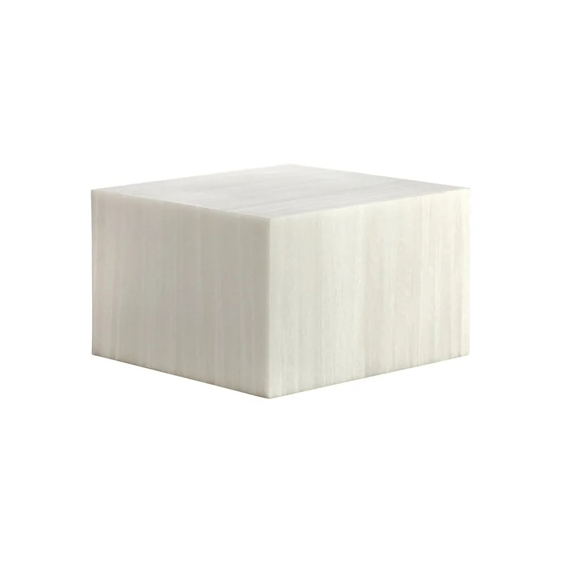 Elegant Resin Display Case - Classy Buffet Style - White Translucent - 38 x 38 x 24 cm
