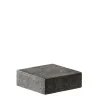 Elegant Buffet display KONKRET! - fibreglass/resin, dark grey - 12x12cm h20cm - 2pcs