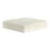 Elegant Resin Buffet Display - Classy - White Translucent - 38 x 38 x 8 cm