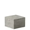 Elegant Buffet display KONKRET! - fibreglass/resin, light grey - 12x12cm h8cm - 2pcs