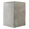 Elegant Buffet display KONKRET! - fibreglass/resin, light grey - 24x24cm h36cm