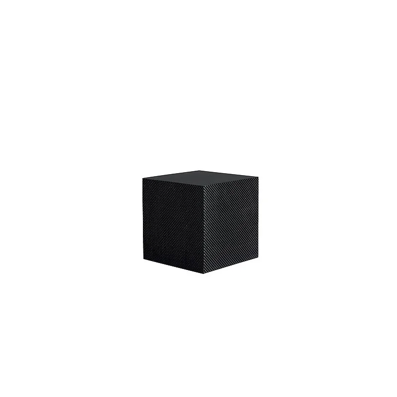 Elegant Buffet Display - V12 Carbon & Black - 20x20 cm H16 cm