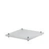 Elegant Connector Squareline - Translucent Acrylic - 27 x 27 x 3.5 cm