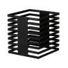Elegant Squareline Buffet Stand - 18/10 Stainless Steel - Black - 24” x 24” x 25.5 cm
