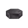 Elegant Buffet Display - Aluminium Structure - Nickel-Black Finish - 50 cm (Width) x 43.5 cm (Depth) x 15 cm (Ht)