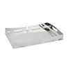 Polished Rectangular Tray - 39 x 28 cm H: 5 cm