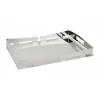 Polished Rectangular Tray - 35 x 25 cm H: 4.5 cm