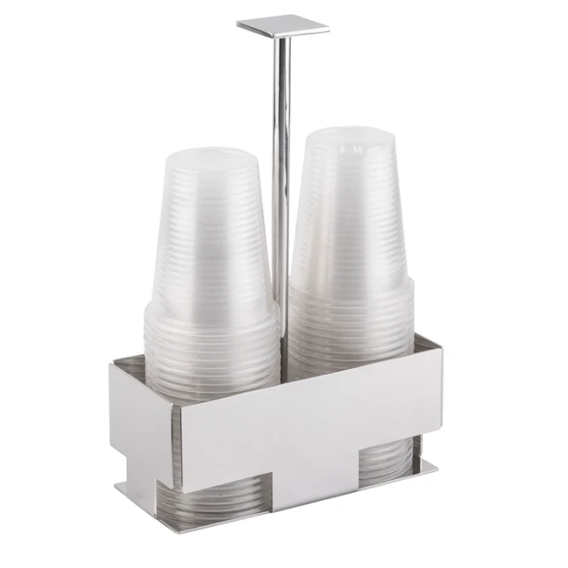 Polished Glass Holder - 16.5 x 7.5 cm H: 24 cm Polished Glass Holder - 16.5 x 7.5 cm H: 24 cm