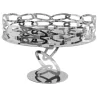 Polished Stand - Dia: 35 cm H: 24 cm